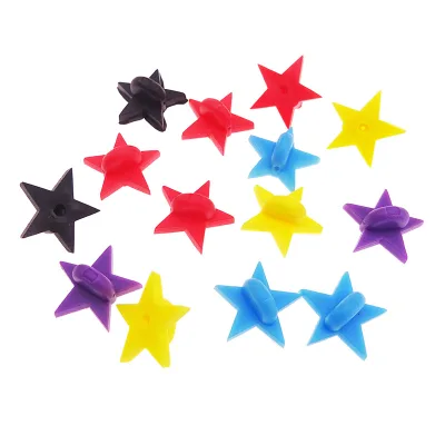 Rubber Clutch Pin Backing Plastic Star Pin Backs for Hat