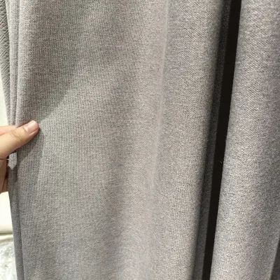 Bestselling Customizable Classic Chenille Curtains Pleated Velvet Fabric Woven Translucent Pelmet for Living Room Home Hotel