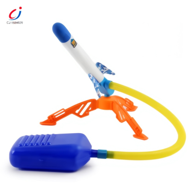 Children Outdoor Sport Products Shooting Games Toys, Foot Funny Electric Rocket Launcher for Kids