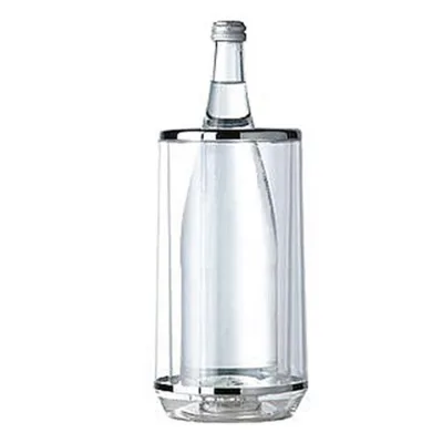 Eco-Friendly Classic Acrylic Wine Bottle Cooler for Camping