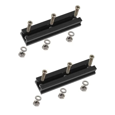 4" 8" 12"and 16" Light/Medium Duty Polymer Kayak Mount Track Compatible With 1/2" Wide Kayak Track Screw B06