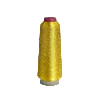 Multi-Strands Mercerized 100% Polyester Metallic Embroidery Thread for Embroidery or Knitting