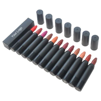 OEM Vegan Cream Lip Cosmetic Make up Private Label Lip Crayon With 65 Colors