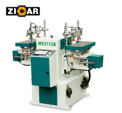 ZICAR Horizontal Double-end Mortiser Machine Tenon and groove Machine MS3112B with High Quality Good Accuracy Espiga Y Ranura