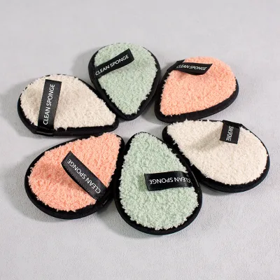 Teardrop-shaped Facial Cleansing Sponge Facial Cleansing Towel Soft and Portable Hangable Curly Bath Sponge Cleaning Tools