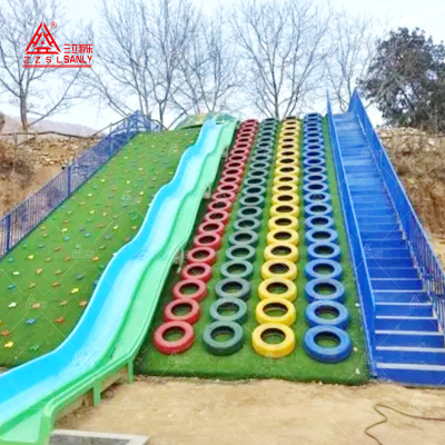 Attraction Kids Customized Amusement Park and Theme Park Rides Children Various Colorful Slide Park for Sale