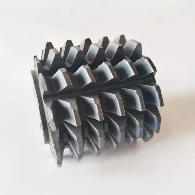 Standard HSS M1 M2 M3 M4 Involute Gear Hob Cutter with TiAlN Coating 63-67HRC Hardness 36T Teeth 10mm Thickness