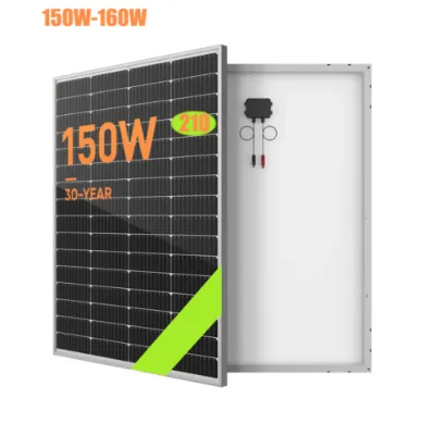 150-160W 18V portable Solar panel for Power generation, Roofing system, Solar power system
