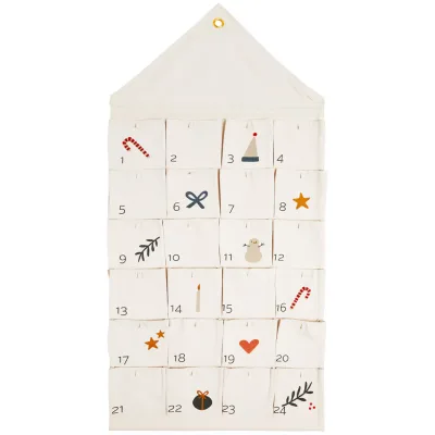Customized Christmas Advent Calendar 24 Day Christmas Advent Calendar Book Fabric Christmas Advent Calendar