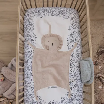Organic Cotton Children's Bedding with Fun Animal Patterns Kids' Bedding Products
