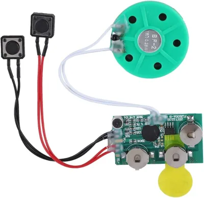 4 Minutes DIY Greeting Card Chip Music Sound Voice Recording Module Device Chip Recordable Sound Chip for Christmas Cards
