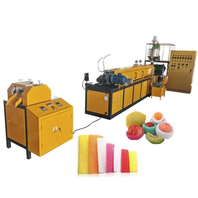 Epe Foam Tube Rod Profile Net Machine Vegetables and Fruit Foam Net Machine