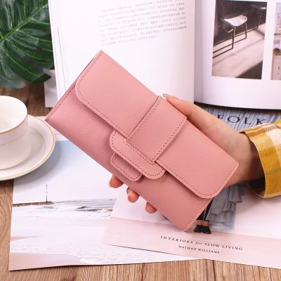 Womens Wallets Purses Plaid PU Leather Crown Long Wallet Hasp Phone Bag Money Coin Pocket Card Holder Female Wallet Purse