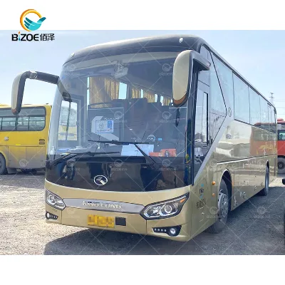Luxury Double Decker Tourist Executive Buses and Coaches 60 Seater 4 Axes for Sale