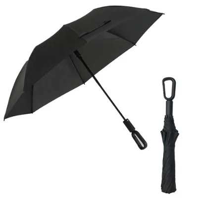 Wholesale Black Auto open close folding umbrella bag