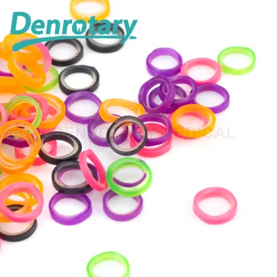 Orthodontic Elastic Rubber Bands-Dental Use Medical Grade Polyurethane Colorful Options Manual 5000 Pcs/Pack