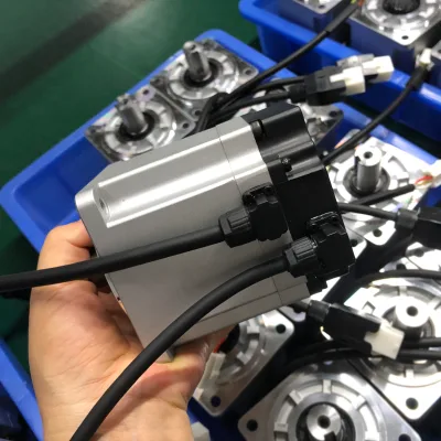 High Torque Efficiency Brushless 400w AC Servo Motor for Laser Cutting Machine