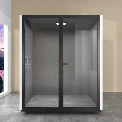 Customized Mobile Movable Display Room ,Temporary Mobile Translation Booth Meeting Pod Removable Shop Display Booth