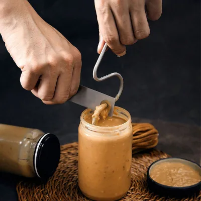 Stainless Steel Peanut Butter Stirrer Food-Grade Material Butter and Sauce Mixer Kitchen Gadget SA102 Yiwu