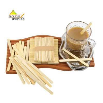 Disposable Bamboo Ice Cream Sticks Eco-Friendly Popsicle Sticks for Food Industry and DIY Art 93mm 10000pcs