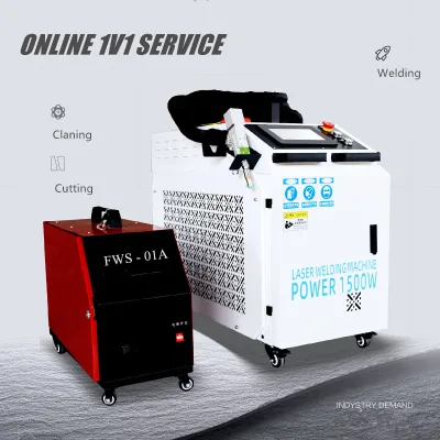 Manual Fiber CNC Laser Welding Positioner Machine 1500W-3000W New in China Laser Cleaner Welder Cutter