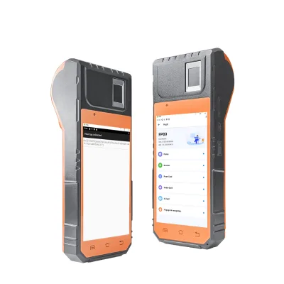 HFSecurity FP09 Biometric Tablet POS Fingerprint Scanning with Printer PSAM NFC Payment Easy Biometric Terminal Android 11