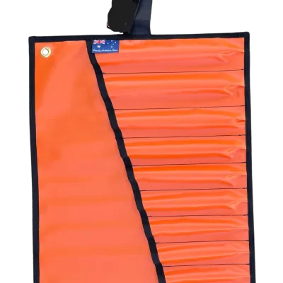 Combination Spanner Set Roll up Wrench Tool Bag