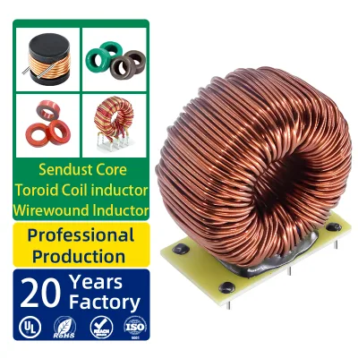 High Current Toroidal Inductor for Inverter UPS Power Supply and Industrial Filter Applications