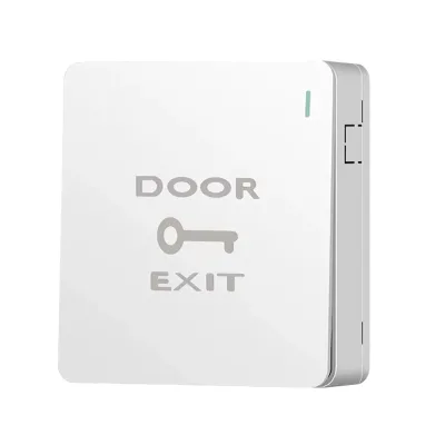86 type access control switch large panel universal jog type automatic reset door opening button