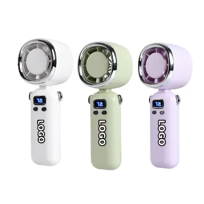 Lighting USB Portable Double Motor Outdoor Fan Multifunctional Custom Print Logo mini fan portable