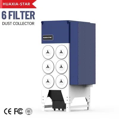 Direct Sale Industrial Dust Collector with Four Filter New Laser Engraving Dust Removal Unit