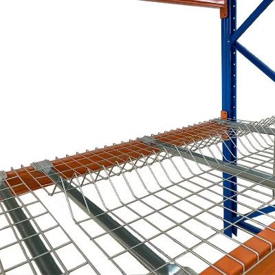 F Channel Metal Galvanized Pallet Rack Steel Wire Mesh Deck Railing Metal Stackable Pallet Powder Coated Welded Wire Mesh Panels