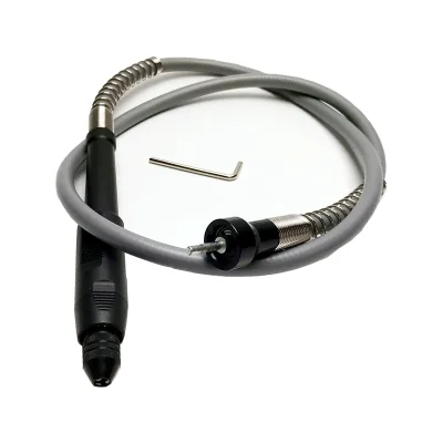 Mini Corded Electric Grinding Pen Set with Extended Soft Shaft Handle for 0.5-3.2MM Accessories for Rotary Tool