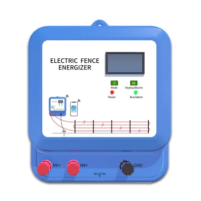 Electronic fence system full set of high voltage pulse host fence perimeter alarm anti-theft accessories