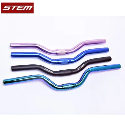 Mountain Bike BMX Road Bicycle Handlebar Riser Aluminum Alloy Durable with Sandblasting Anodized Matte Surface
