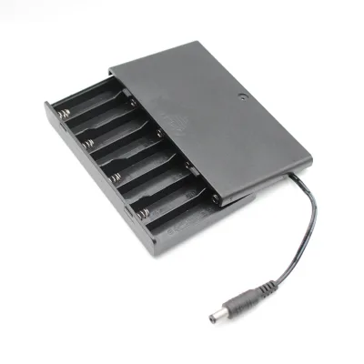 8AA Lithium Battery Holder with Switch 12V Automotive Battery Box Case