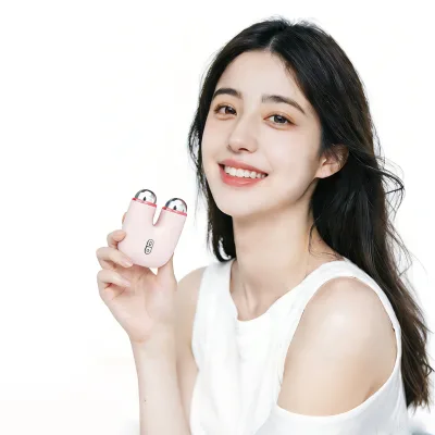 Rechargeable Face Lifting Massager with Cooling and Heating Modes for Firming Skin