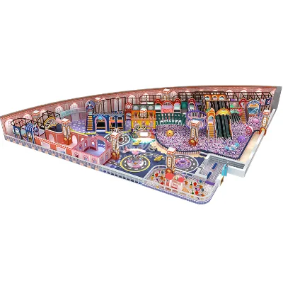 Indoor Commercial Amusement Park High Level Luxury Project for Kids Playground