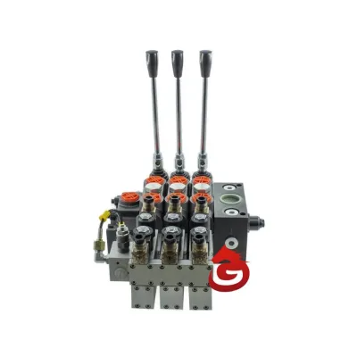 Dcv40 Dcv60 Dcv80 Dcv100 Electro-Hydraulic Directional Control Valve Hydraulic Valve 1-12 Spools 12V 24V DC AC