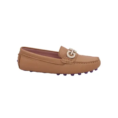 2025 Women's Breathable Shallow Flat Loafers Soft Leather Bean Shoes with Comfortable Soft Sole Slip-On Casual Nurse Shoes