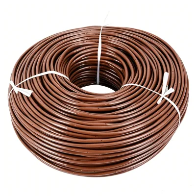 Inline Cylindrical Dripper Drip Tape ID 4mm OD 6mm PE Drip Irrigation Tube for Farm Agriculture Irrigation System