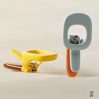 Nail Clipper Stainless Steel Fingernail Magnifier Scissors Toenails Clippers With Adjustable Magnifying Glass
