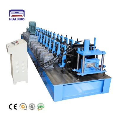 Photovoltaic Stand C Shaped Steel Roll Forming Machine Light Profile Steel Frame Purlin Machines