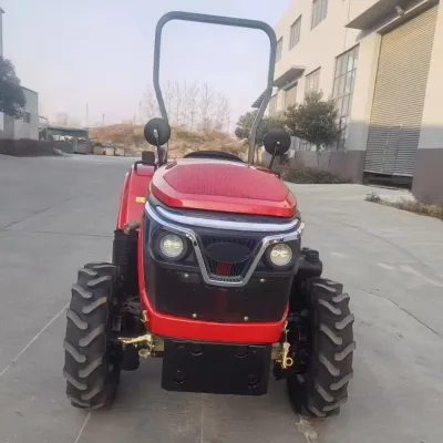 Compact Tractor 50HP 4WD Reinforced Chassis Strong Load Capacity for Orchard Greenhouse and Vineyards Narrow Body Diesel Tractor