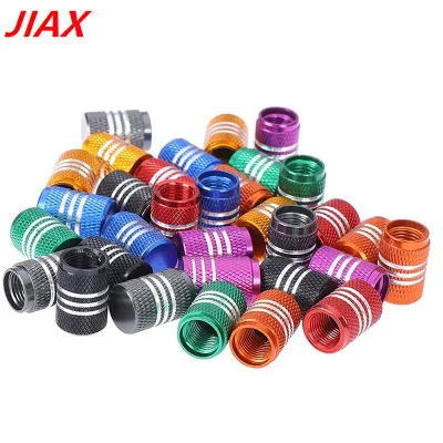 Car Tire Valve Stem Caps 4PCS Air Caps Cover Universal Tire Stem Valve Cap for Cars, SUVs, Bike, Trucks and Motorcycles