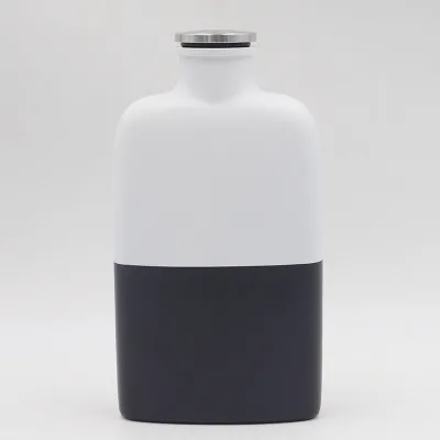 Hot Sale Food Grade square Glossy Whisky Flask Bulk for Man Stainless Steel Bottle Flask Holder