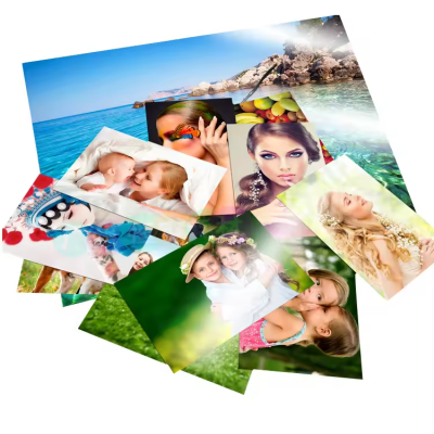 Photo Background Paper High Quality Paper Photo A4 Inkjet Photo Paper Eco Solvent Photo Paper