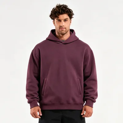 Men Cotton Pullover Hoodie, Wash Vintage Washed Loose Sweatshirt,Autumn Winter Sport Casual Wear,OEM Custom Service Available