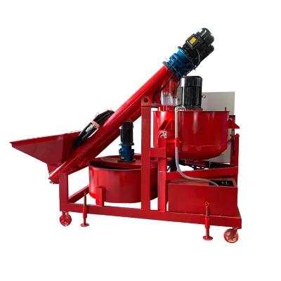 Intelligent Grouting Machine Automatic PLC Control System Prestressed Concrete Mixer Trolley for Sale