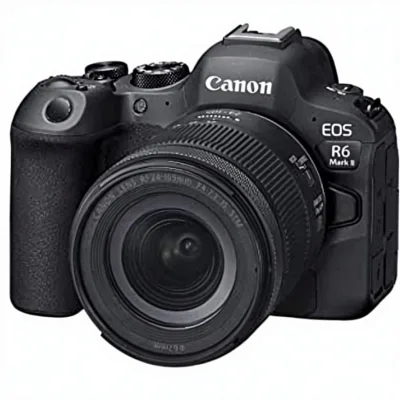 EOS R6 Mark II Mirrorless Camera RF24-105mm F4-7.1 STM Lens Kit Full-Frame 24.2MP CMOS Sensor Video Capture Electronic Image